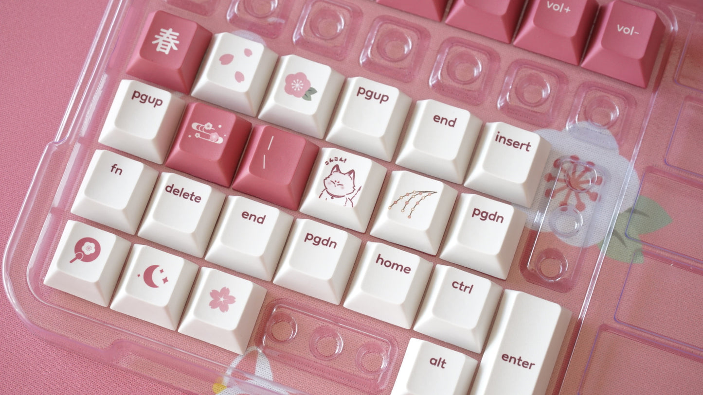 haru matsuri keycaps (pre-order)