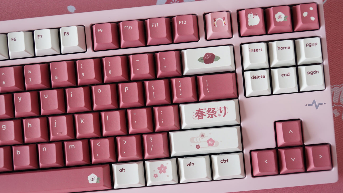 haru matsuri keycaps (pre-order)