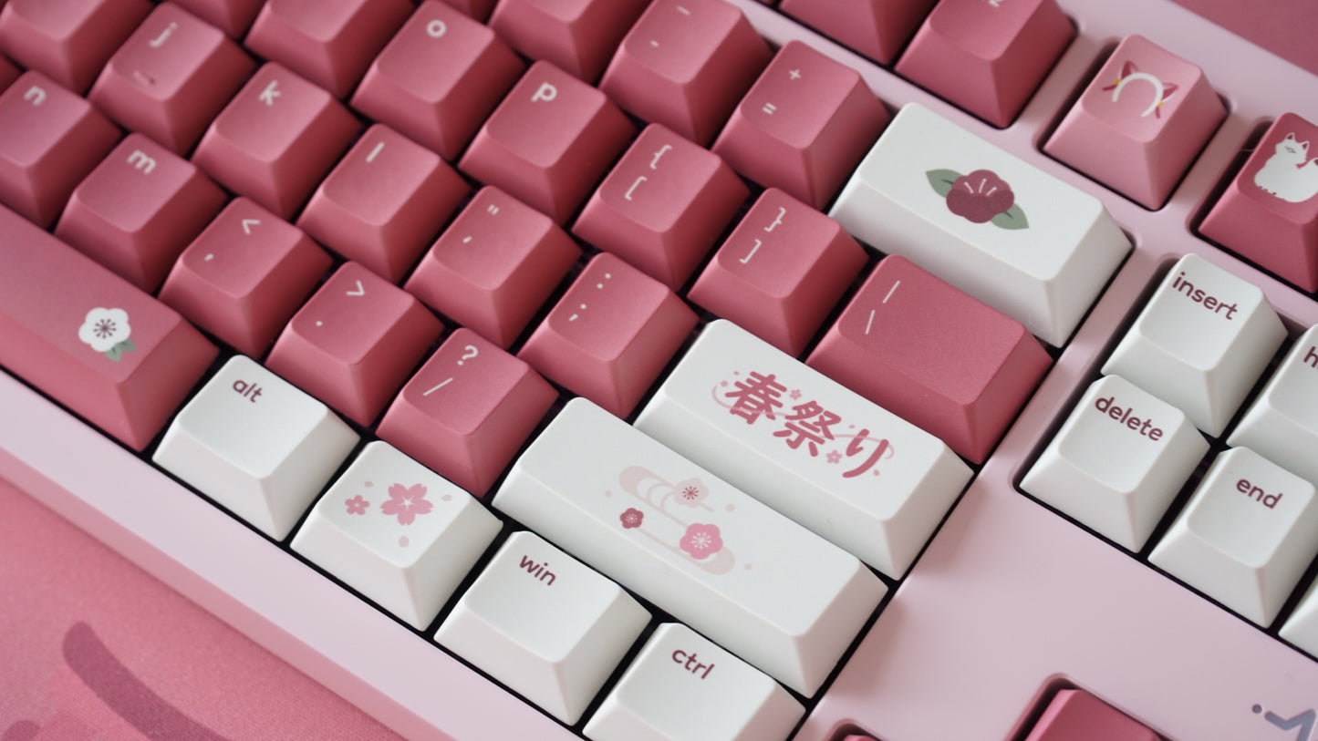 haru matsuri keycaps (pre-order)