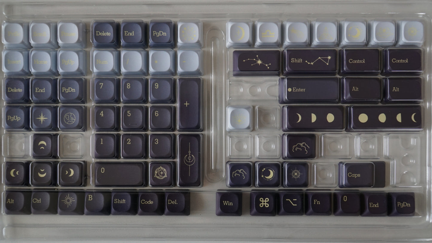 dark constellation keycaps