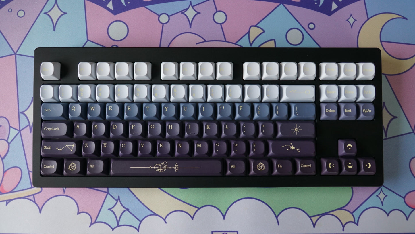 dark constellation keycaps