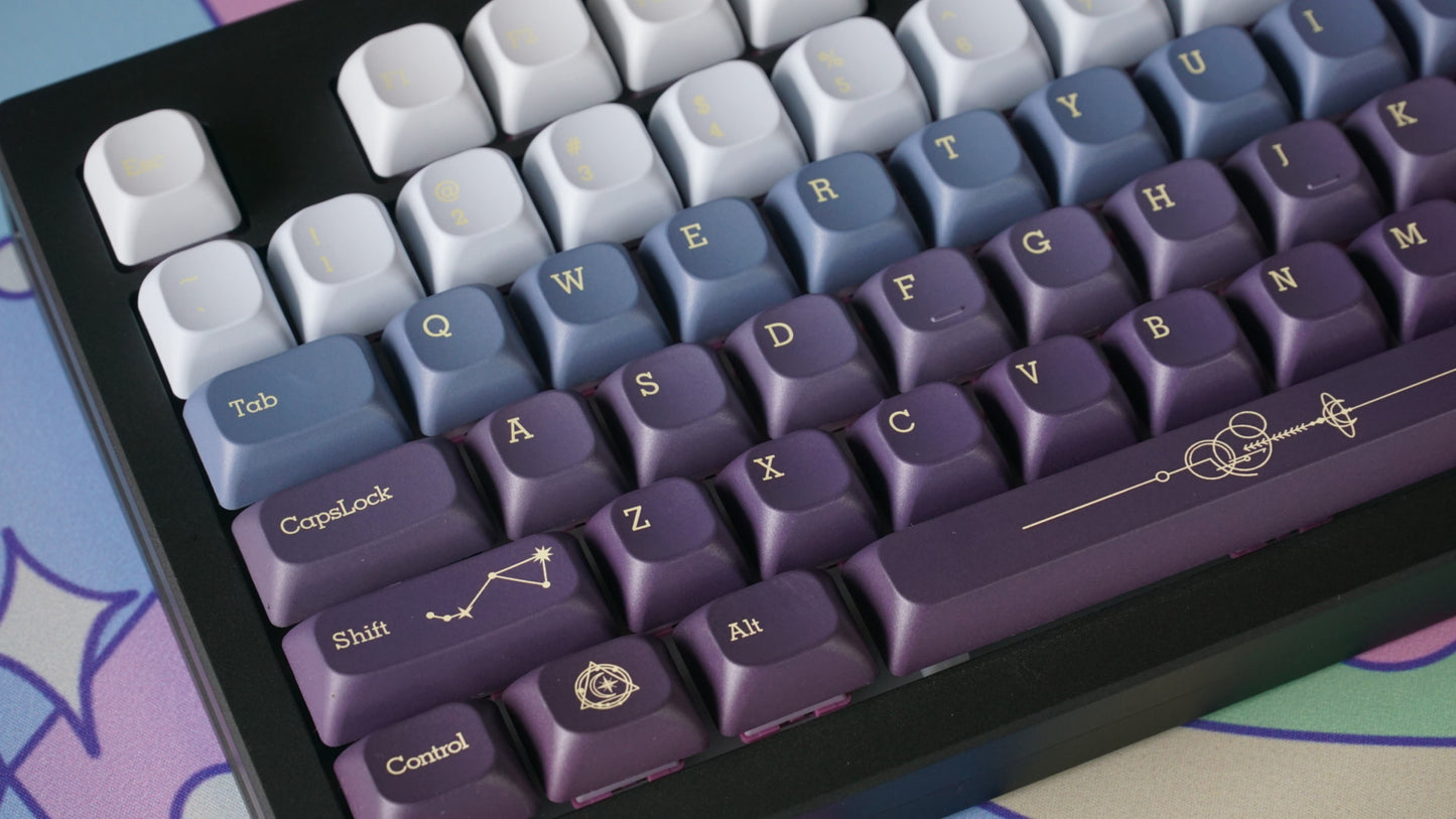 dark constellation keycaps