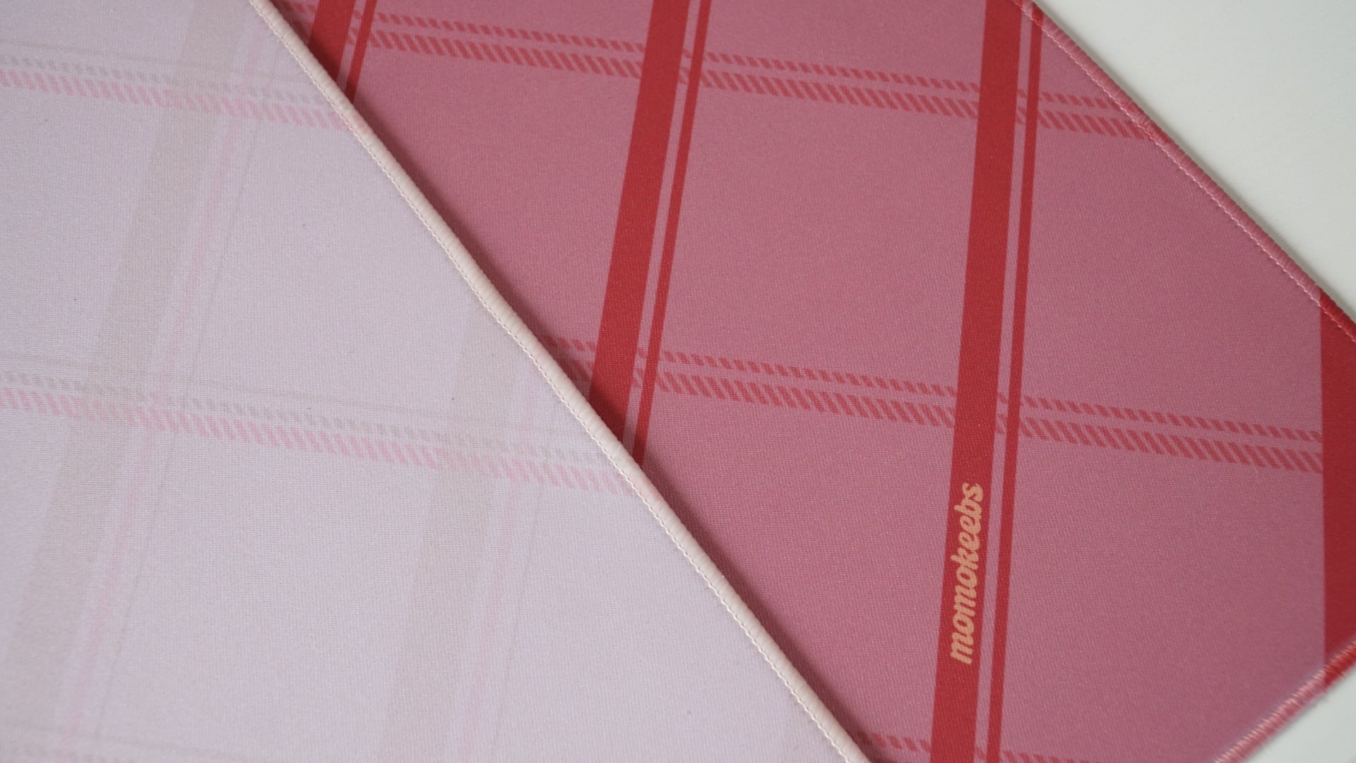 plaid pattern deskmats