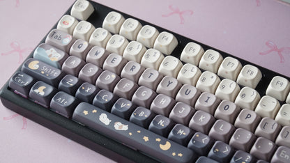 starry pups keycaps