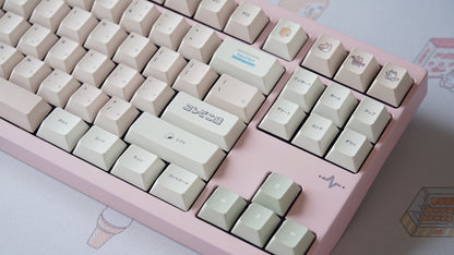 [P.O open] konbini kats keycaps