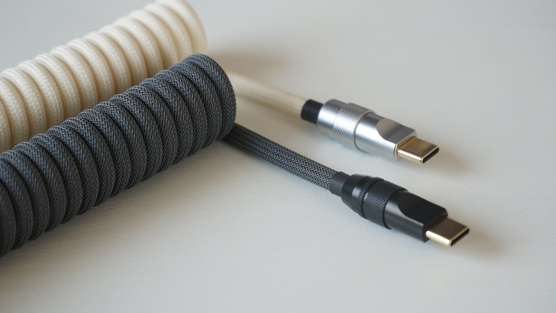 coiled braided cables (retro)