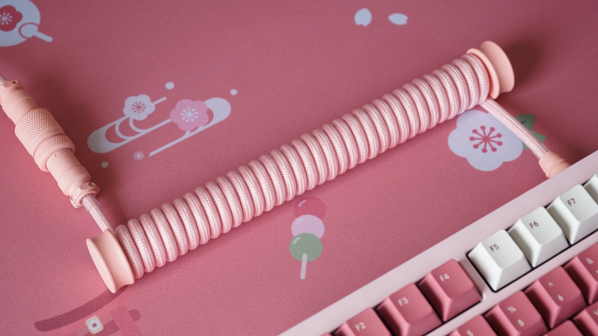 haru matsuri coiled braided cable