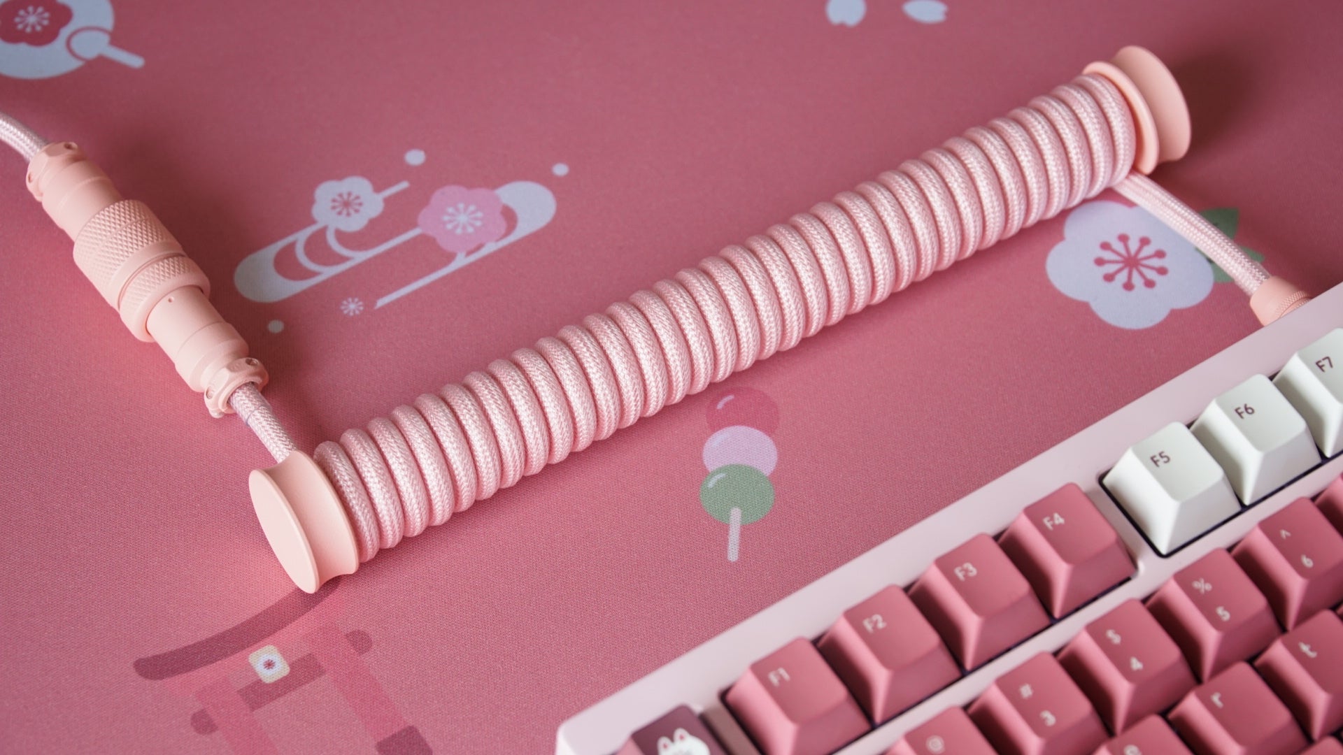 haru matsuri coiled braided cable