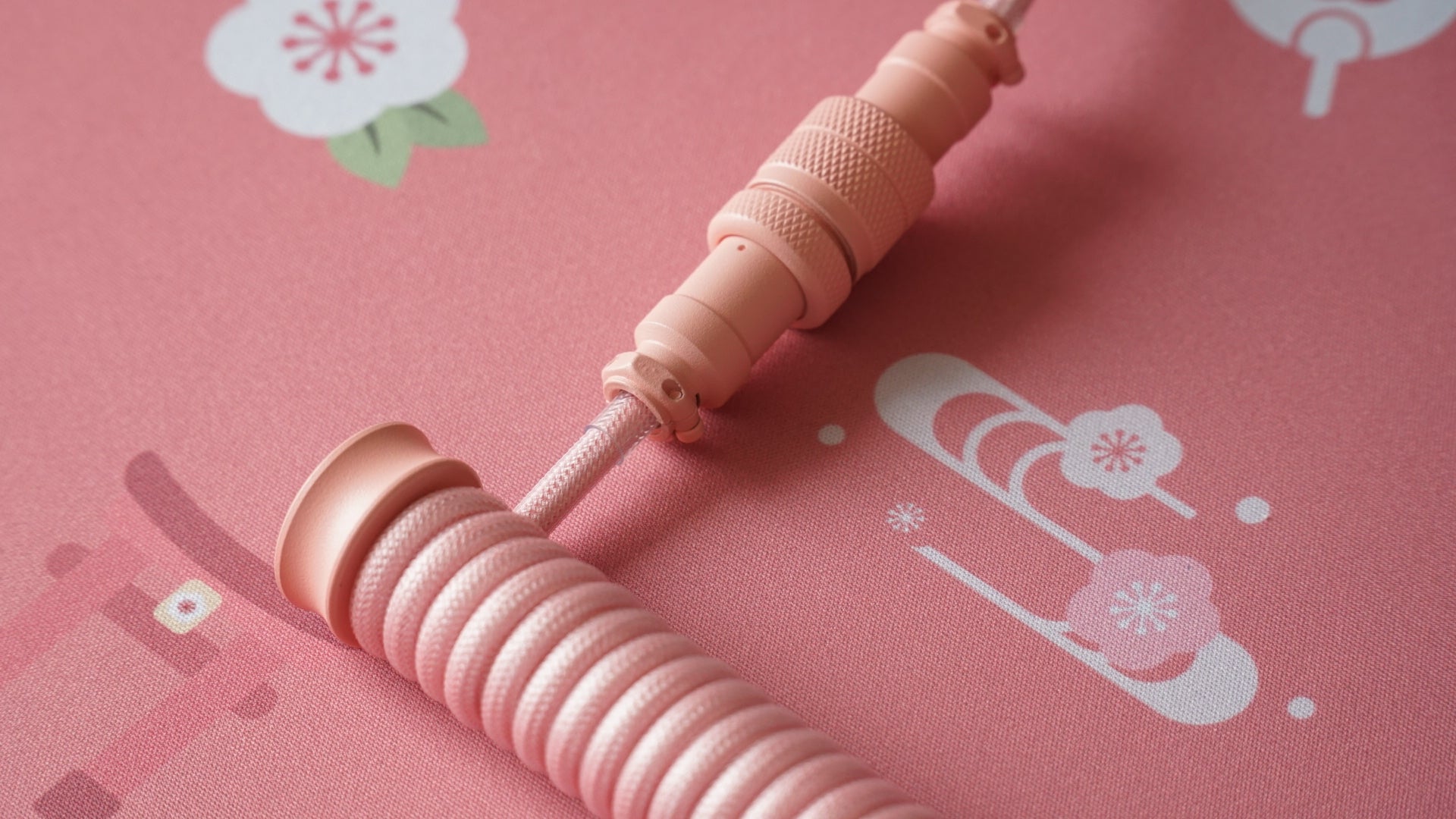 haru matsuri coiled braided cable