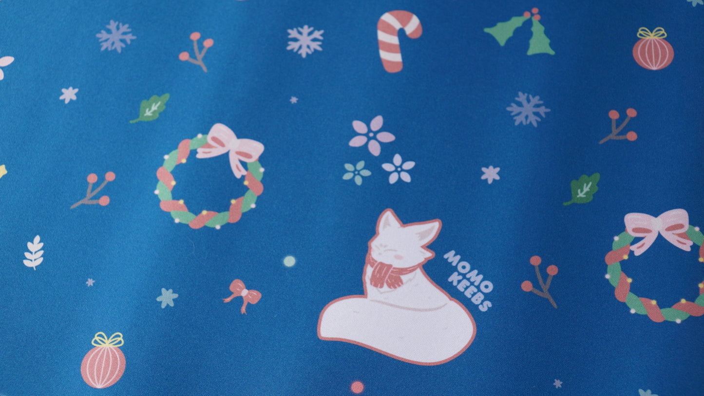 winter pattern deskmats