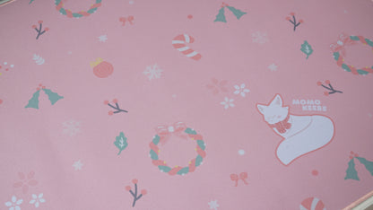 winter pattern deskmats