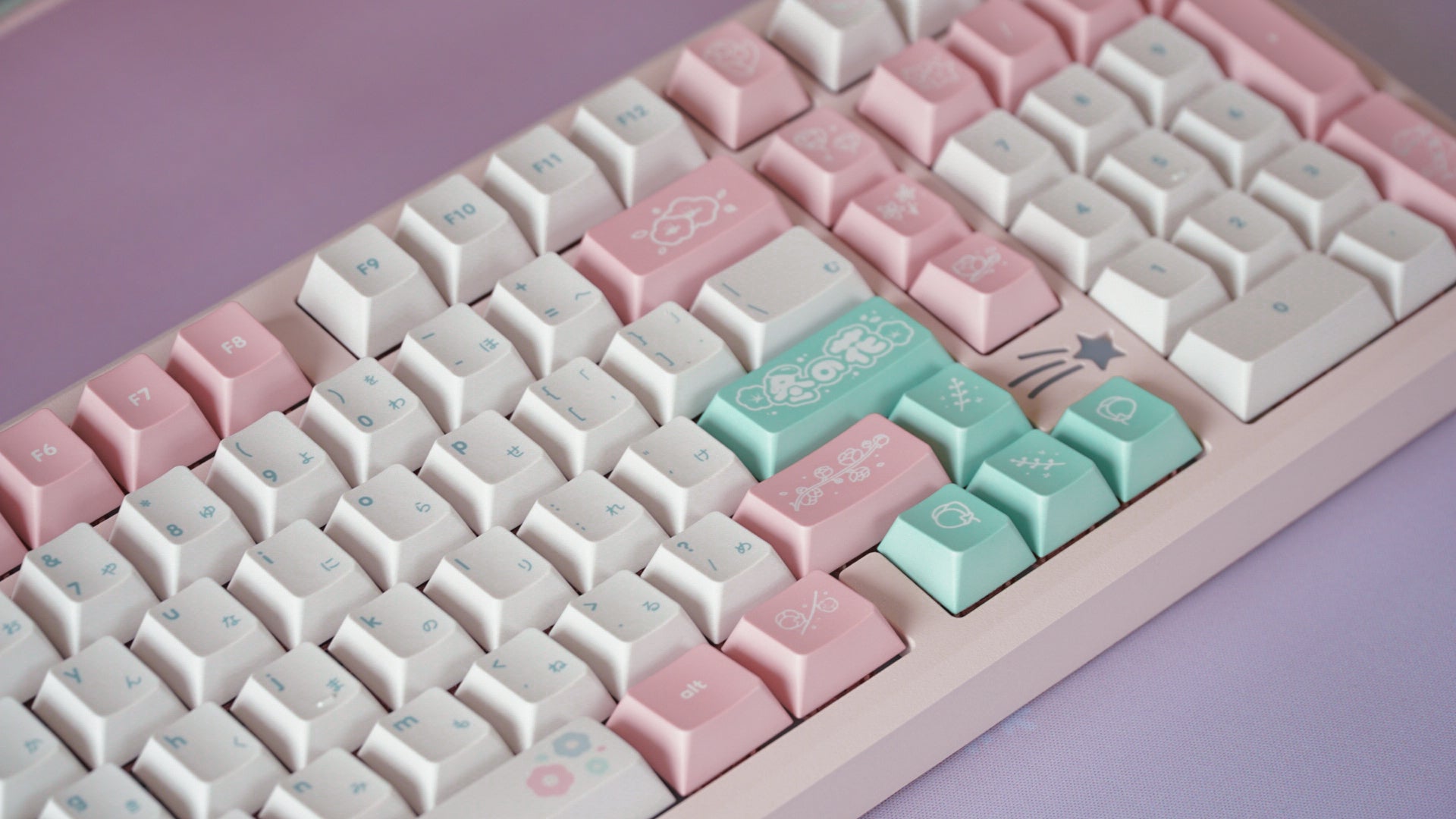 fuyu no hana keycaps