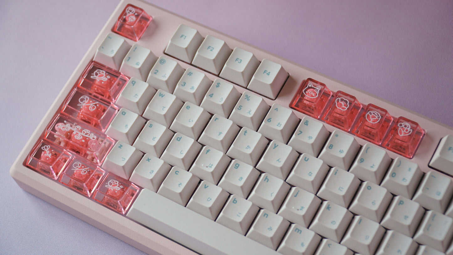 (pre-order) fuyu no hana keycaps
