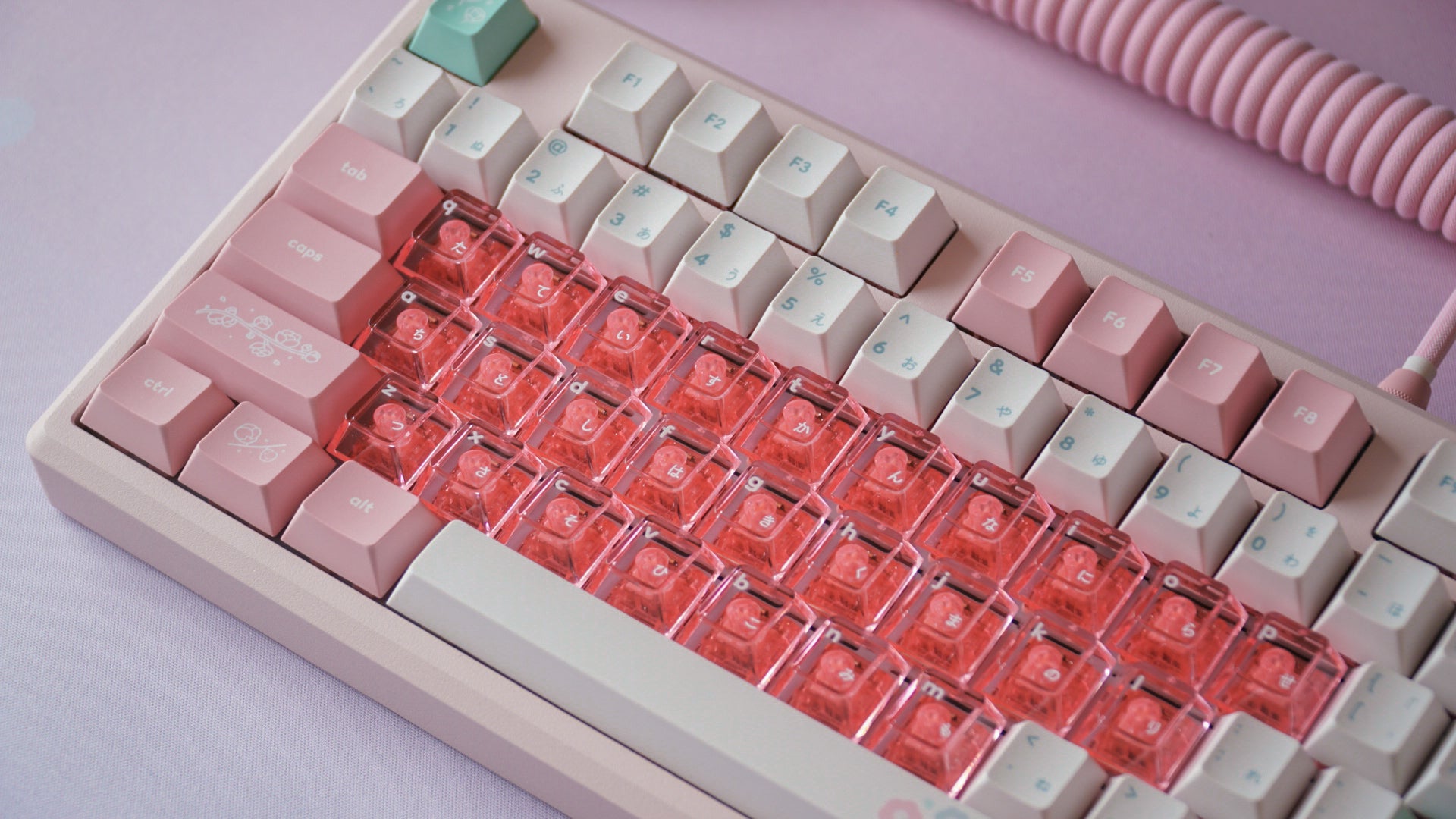 fuyu no hana keycaps