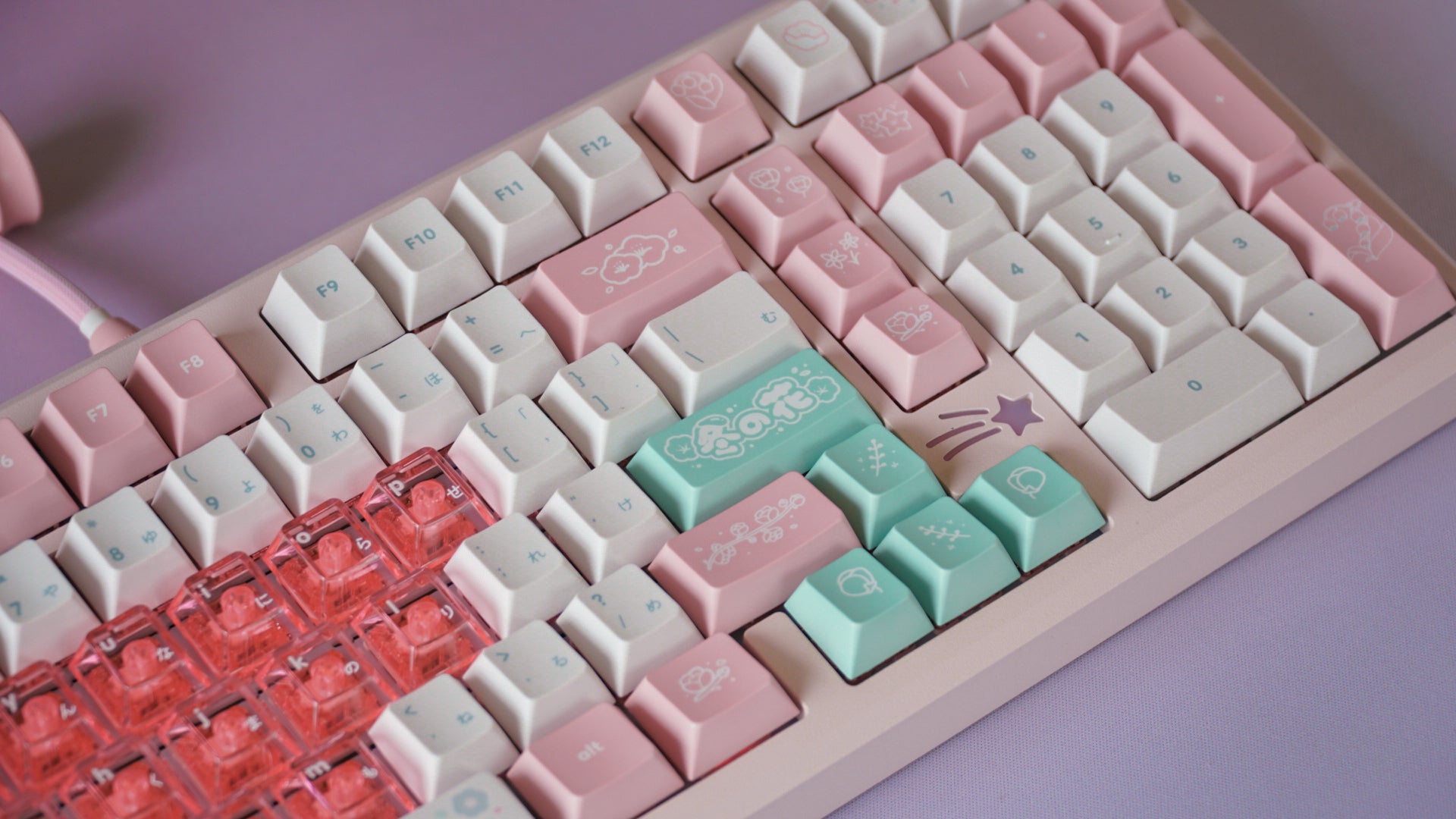 fuyu no hana keycaps