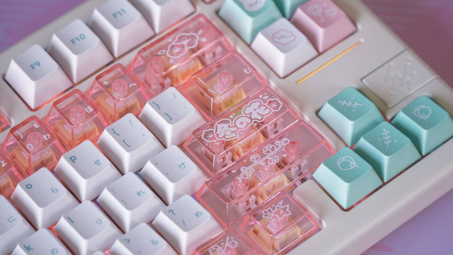 (pre-order) fuyu no hana keycaps