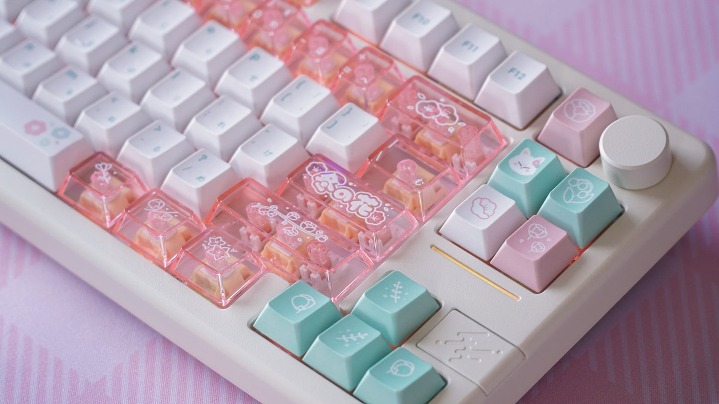 (pre-order) fuyu no hana keycaps