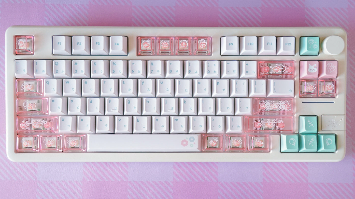 (pre-order) fuyu no hana keycaps