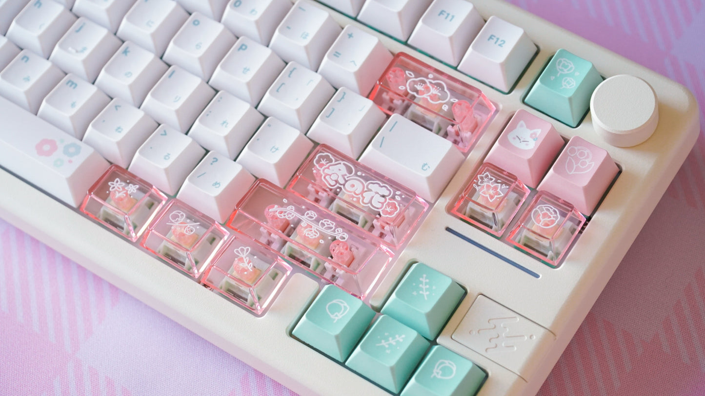 (pre-order) fuyu no hana keycaps