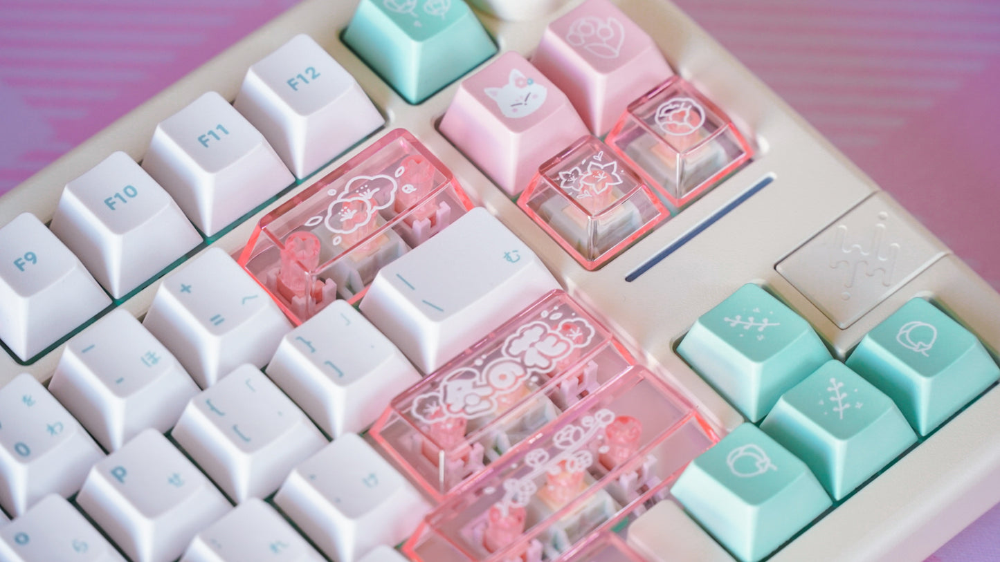 (pre-order) fuyu no hana keycaps