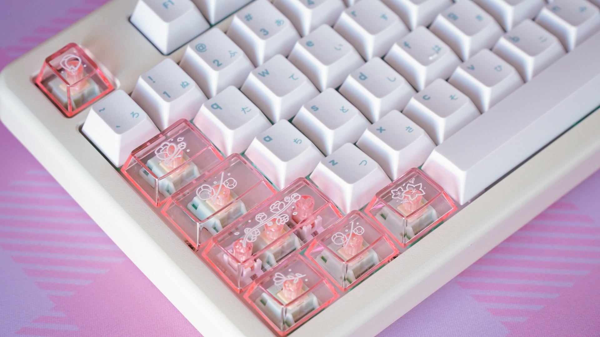 fuyu no hana keycaps