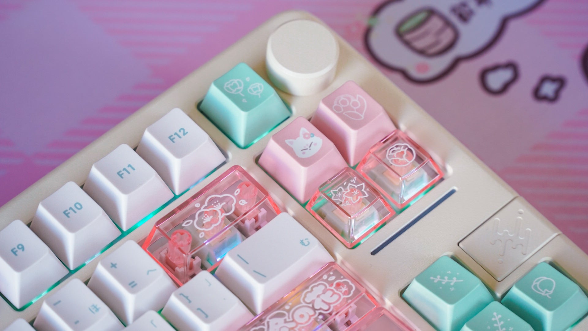 fuyu no hana keycaps