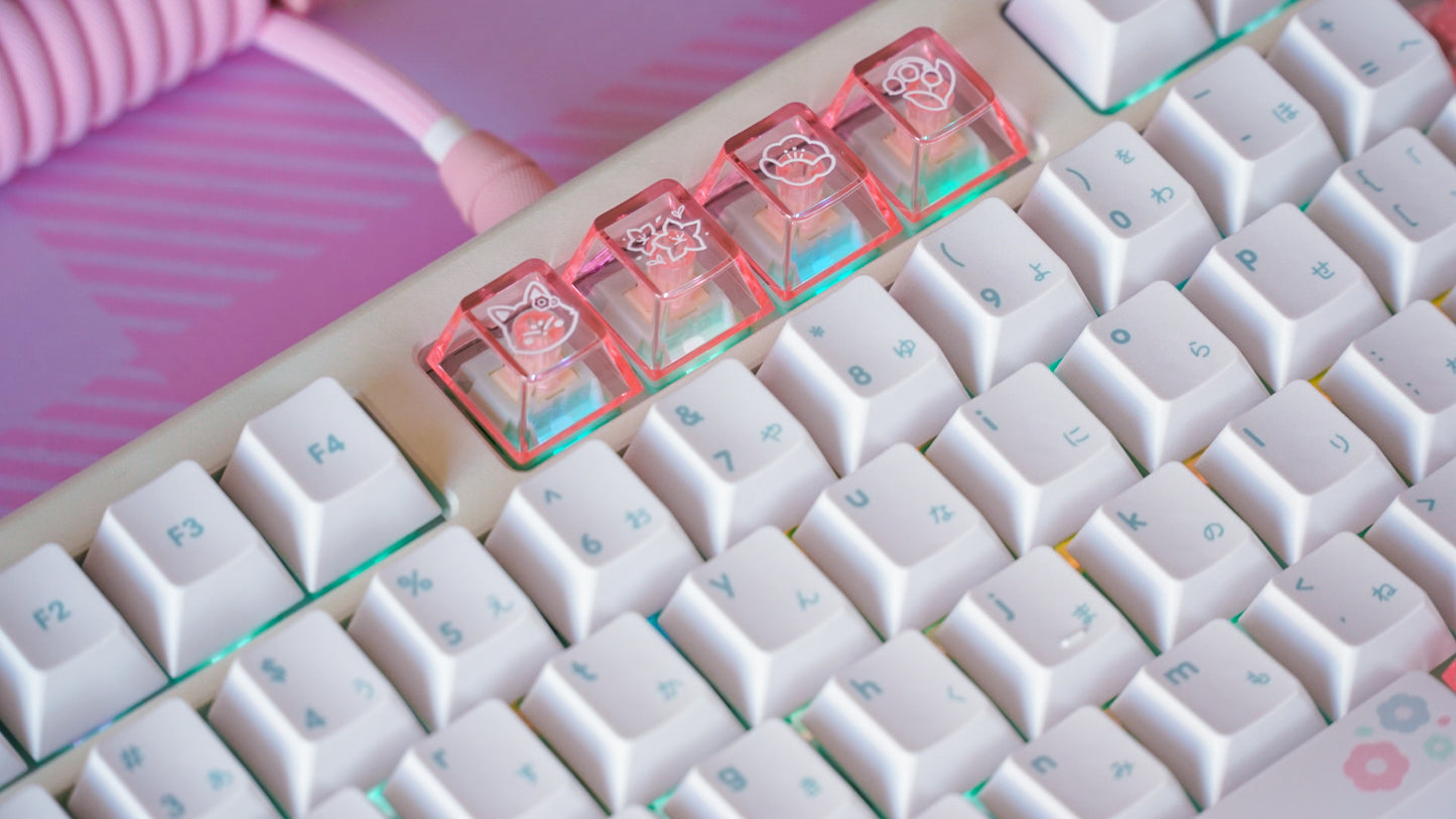 (pre-order) fuyu no hana keycaps