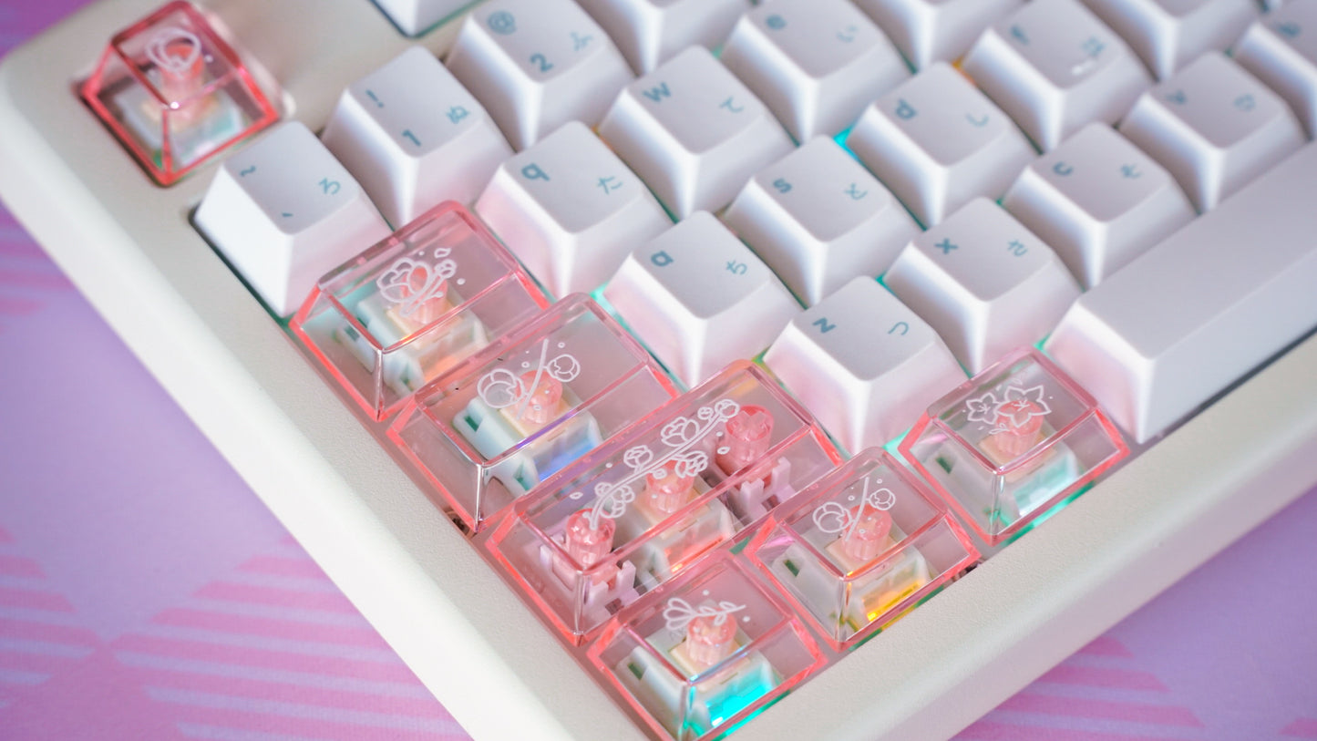 (pre-order) fuyu no hana keycaps