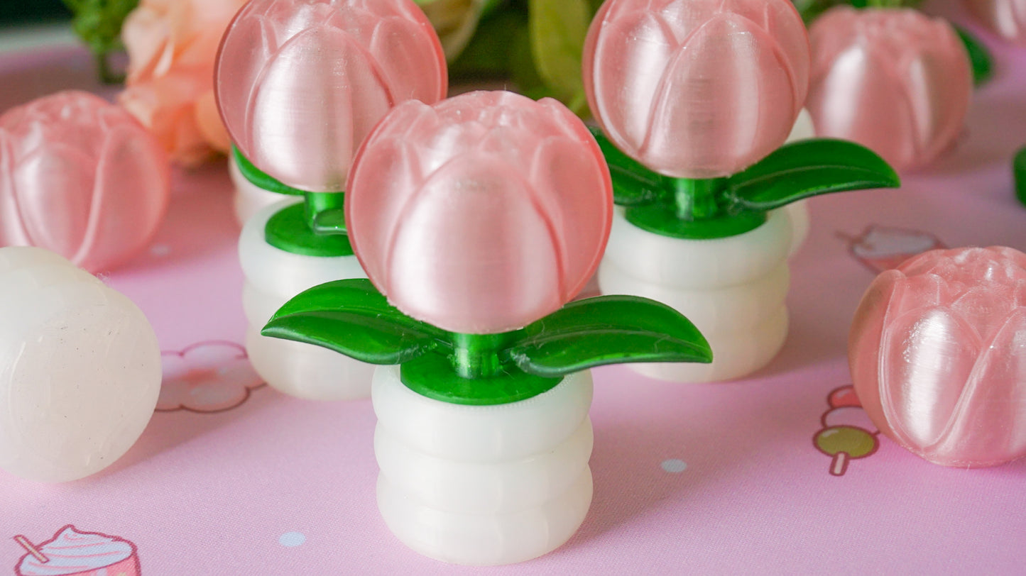 peony clicky fidgets (clear)