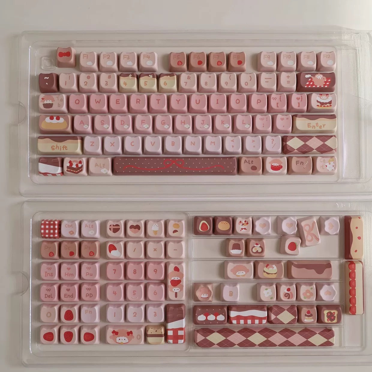 strawberry shortcake keycaps