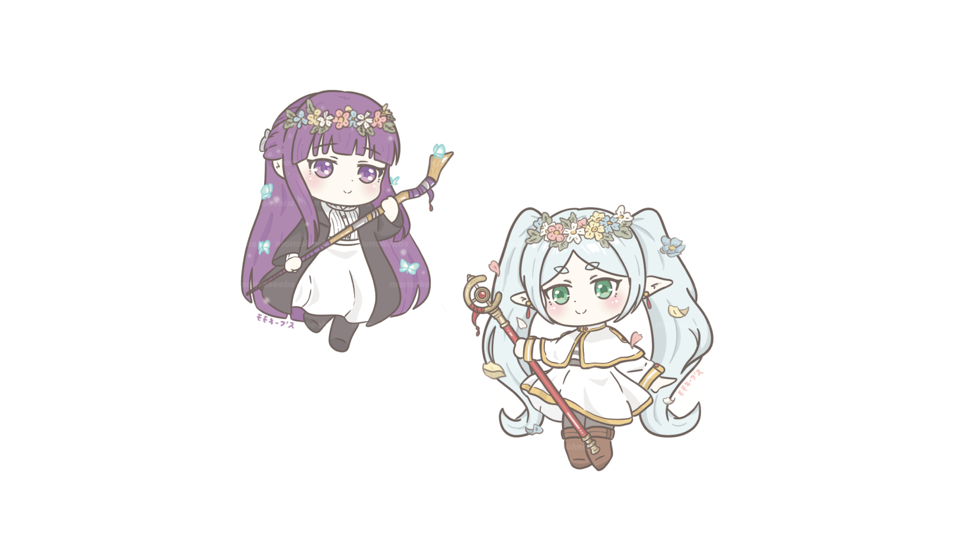 flower frieren stickers