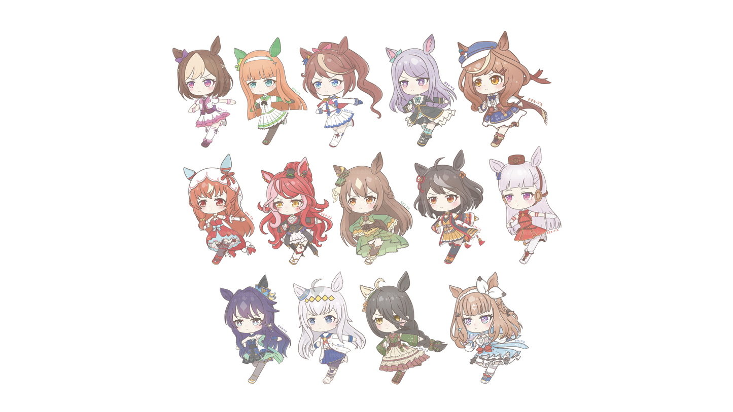 uma musume stickers