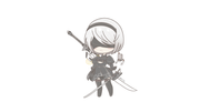 2B sticker
