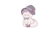halloween keebtsune sticker (2026 ver.)