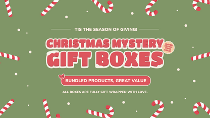 Christmas mystery gift boxes