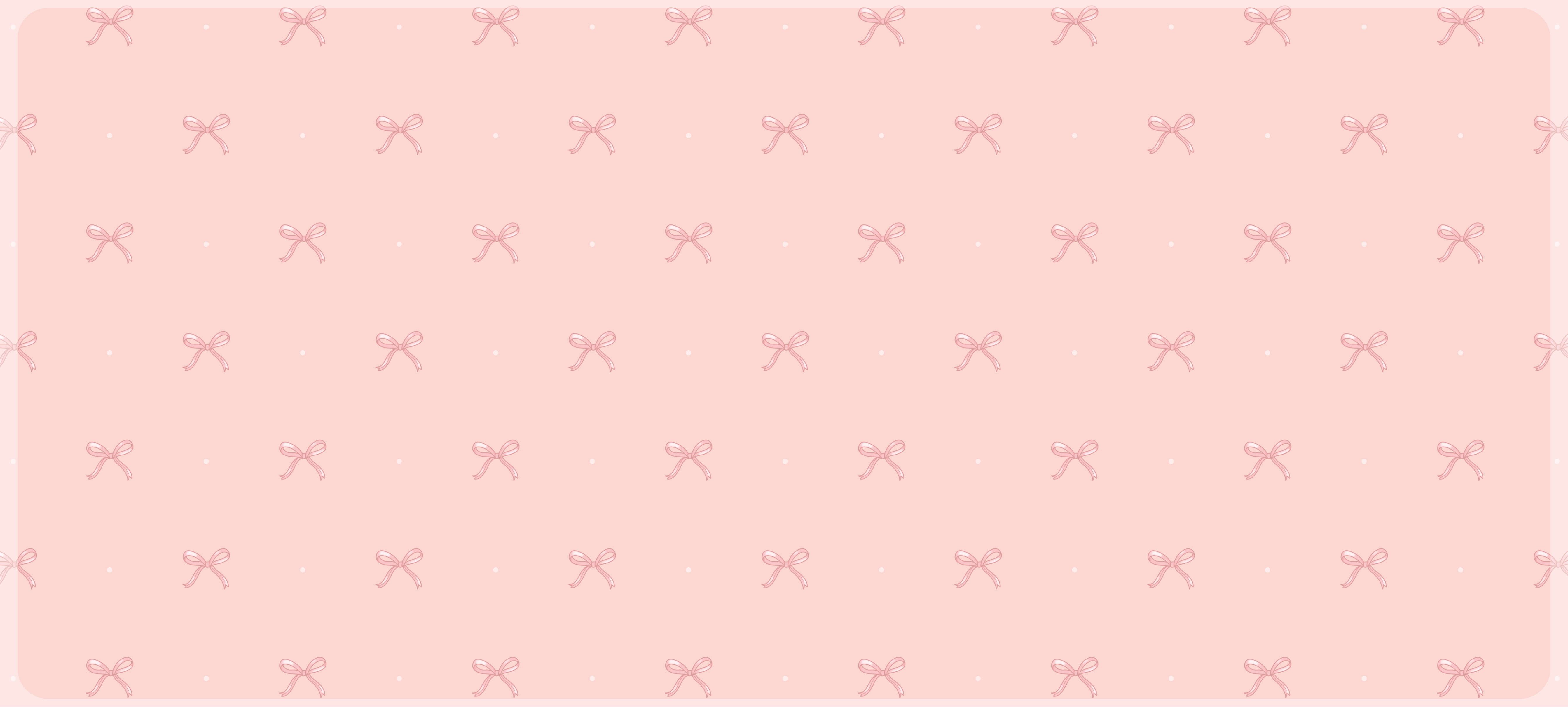 coquette bows deskmats