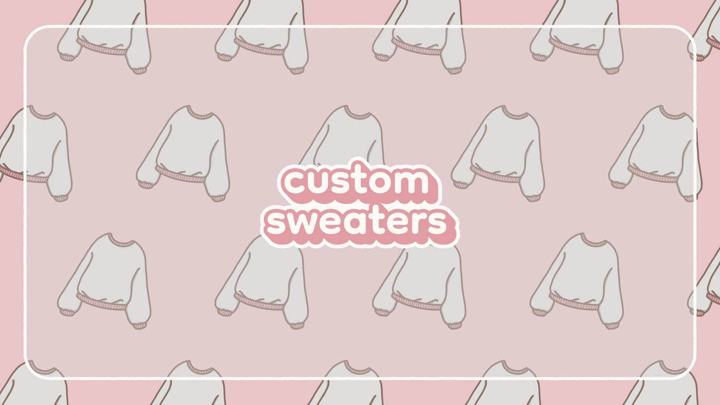 custom sweaters