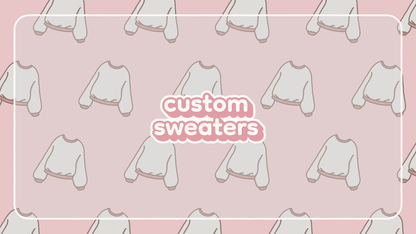 custom sweaters