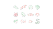 fuyu no hana sticker pack
