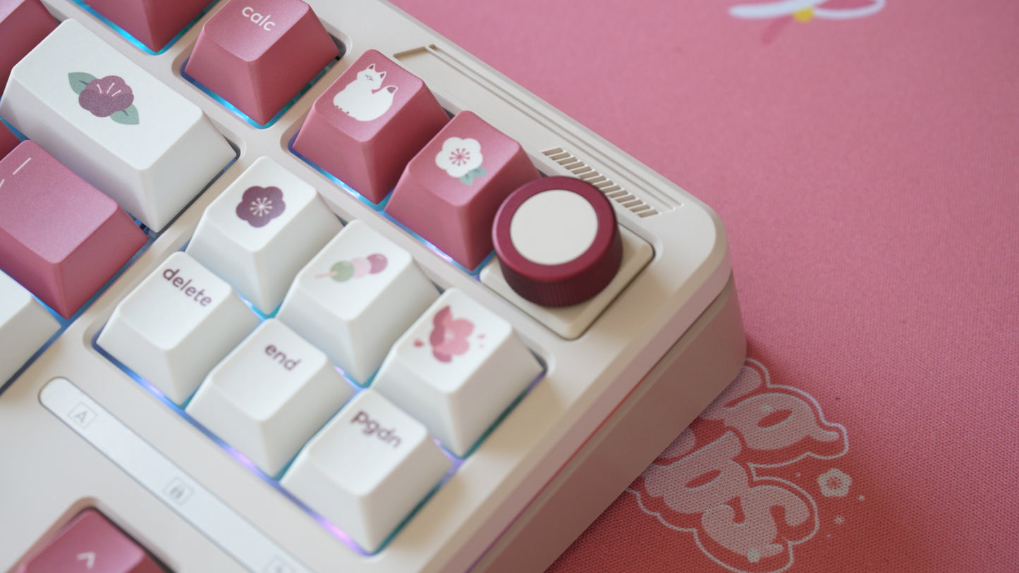 haru matsuri B87 keyboard build