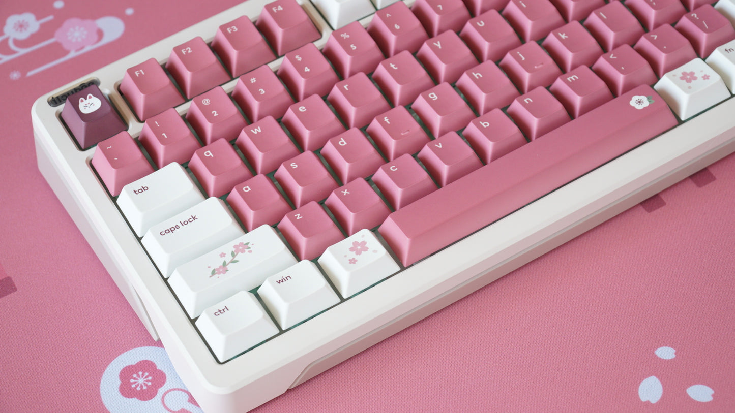haru matsuri B87 keyboard build