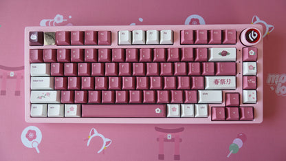 haru matsuri Hi75 keyboard build