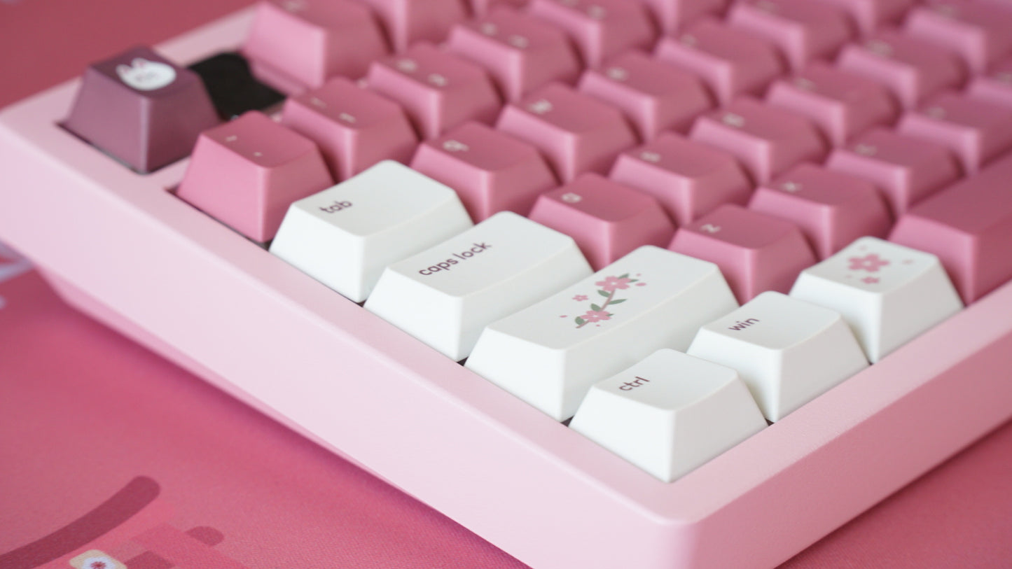 haru matsuri Hi75 keyboard build