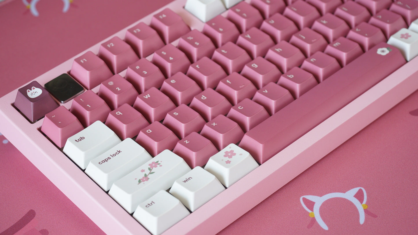 haru matsuri Hi75 keyboard build