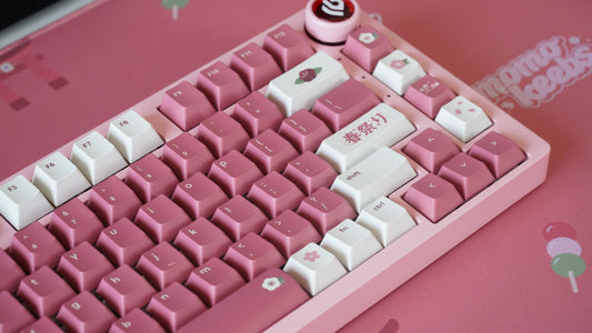 haru matsuri Hi75 keyboard build