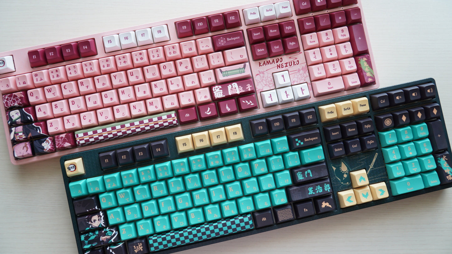 Akko x Demon Mechanical Gaming Keyboard Slayer Tanjirou 5108B Plus Gaming  Keyboard 