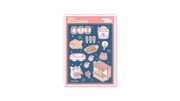 summer festival sticker sheet