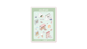 konbini kats sticker sheet