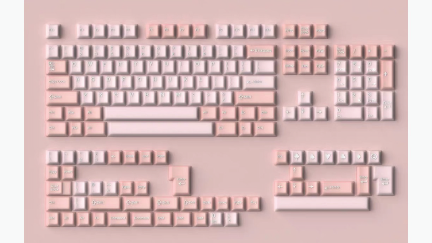 jelly translucent keycaps