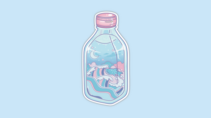 summer drinks stickers